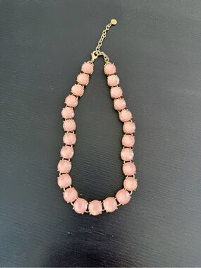 TALBOTS-  Pink Faceted Bead Statement Necklace - Women Jewelry